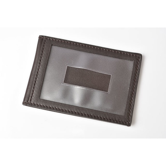 Gucci Gucci Leather Card Case Dark Brown Leather Business card case 282089 - Picture 3 of 6